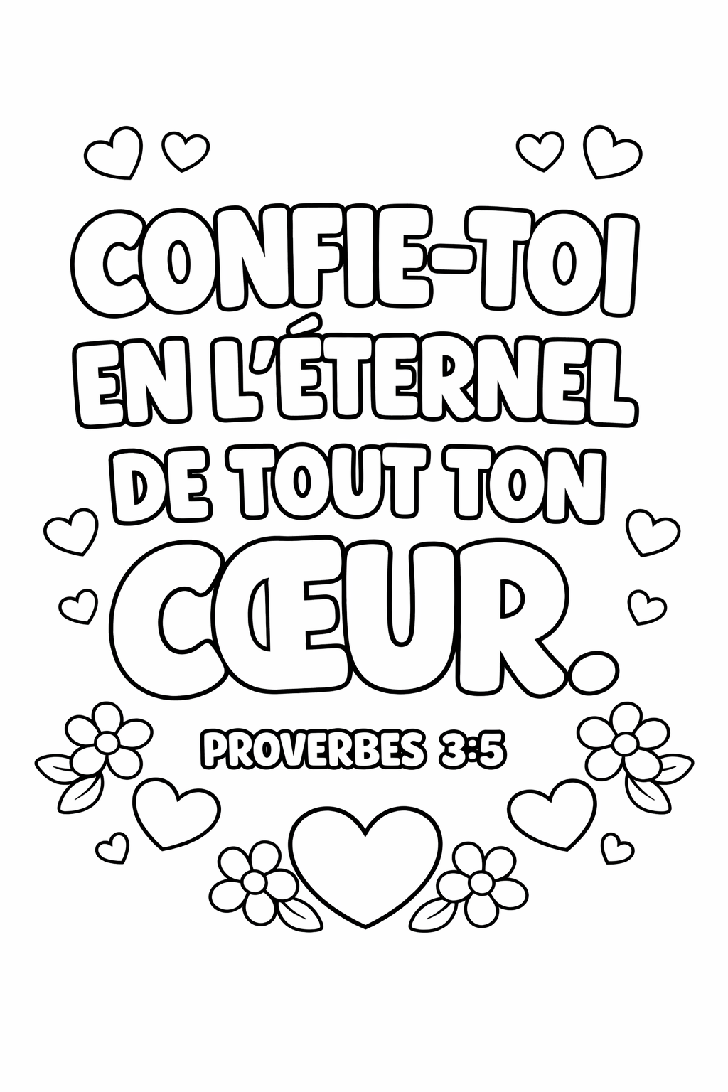 Coloriage Biblique Anti-Stress – 40 Versets Illustrés pour la Paix Intérieure (PDF à Imprimer)